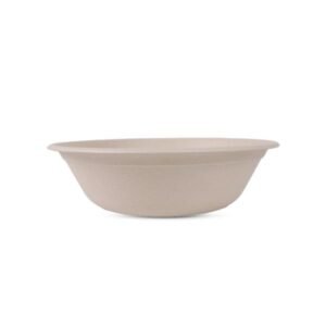 Round White Bagasse Bowls