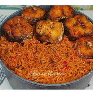 Valina's Jollof Rice with Fish