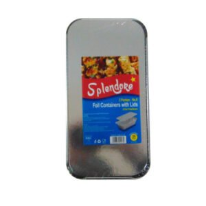 Splendore Take Away Foil Container & Lid No6/2