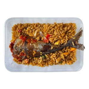 Valina's Jollof Rice with Fish