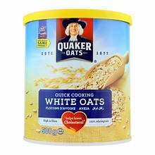 QUAKER WHITE OATS TINS