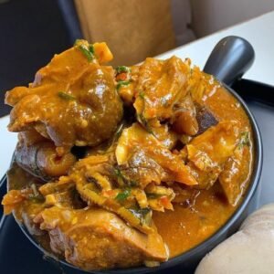 Valina's Ogbono Soup (Assorted Meat)