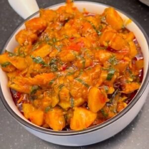 Valina's Frozen Yam Porridge with Beef