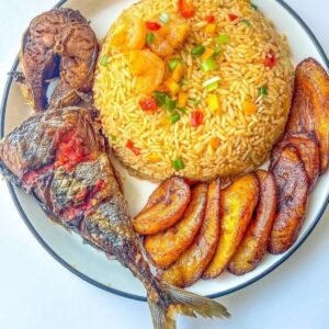 Valina's Fried Rice with Fish