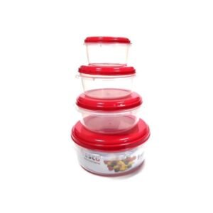 Fresco Round Plastic Container Set
