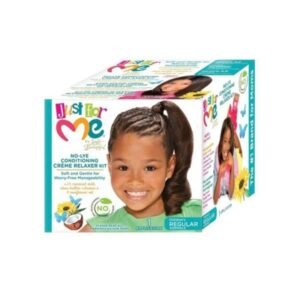 Just For Me No-Lye Conditioning Crème Relaxer Kit Regular