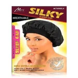 Ladies Silky Cap Black