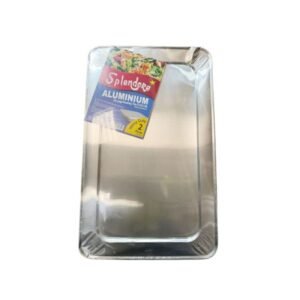Splendore Aluminium Roasting Tins with Foil Lids XXL