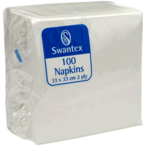 Swantex 100 White Napkins